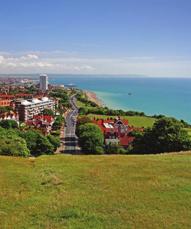 Eastbourne Fact file Multiple award winning resort with over four million visitors a year Everything in the town centre is within easy walking distance Surrounded by world famous countryside