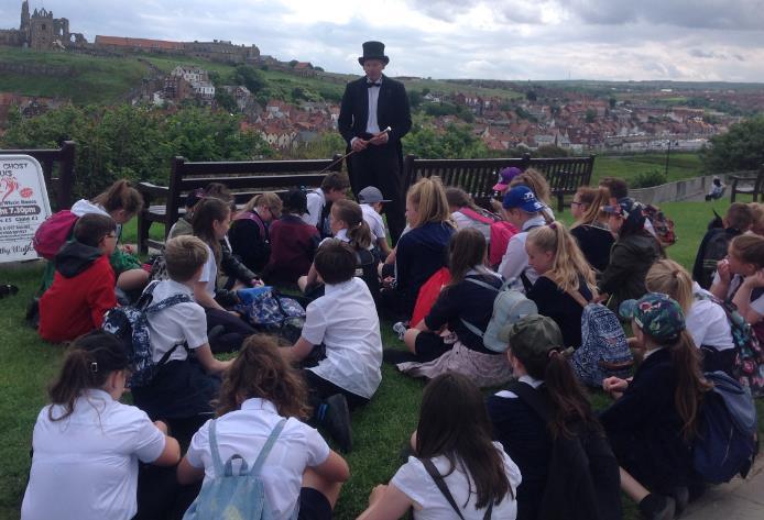 Year 6 went to Whitby last Thursday for a trip