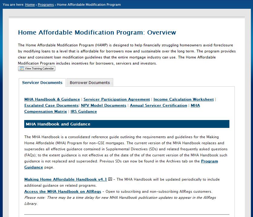 Programs MHA Program information and documents can