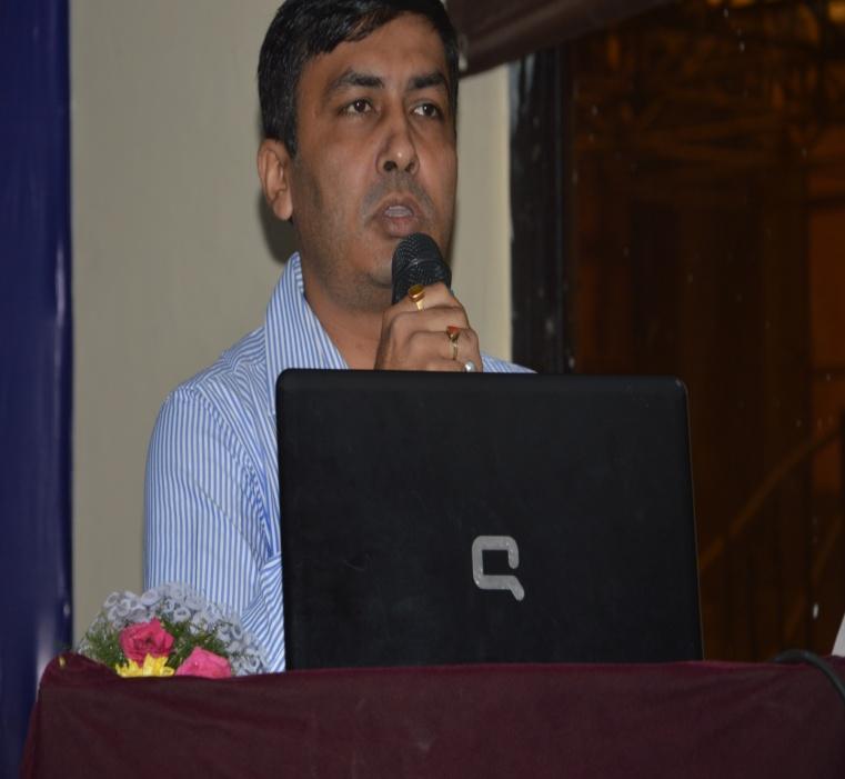 Dr. Vishal Khatri (HOD, MCA) addressing on TECHNOVISION-2015 Inaugural speech by MCA Students Following were the Events organized in TECHNOVISION-2015:- WEBSCAPE (Website Design) Webscape is a