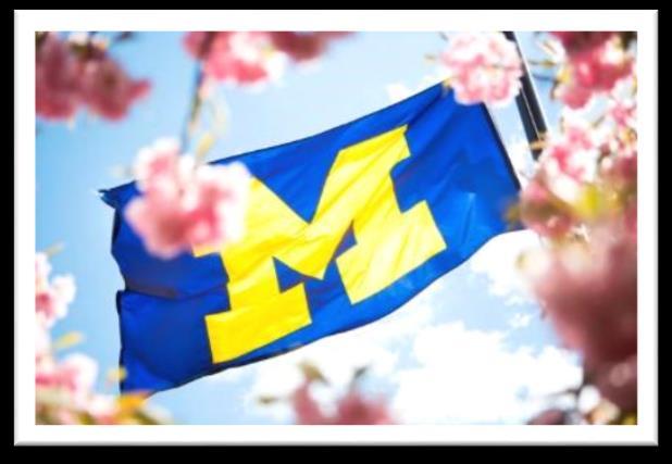 University of Michigan Founded in 1817 Consistently in top 10 U.S.
