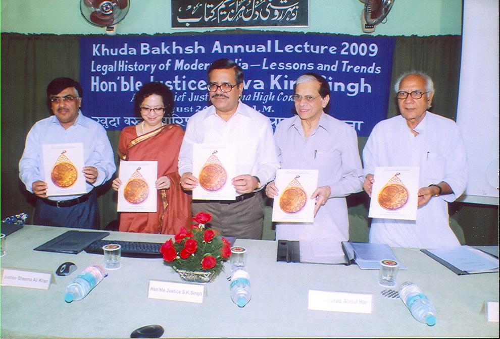 2 nd August, 2009: Justice Shiva Kirti Singh, Acting Chief Justice Patna High Court, releasing