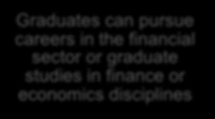 the financial sector or graduate