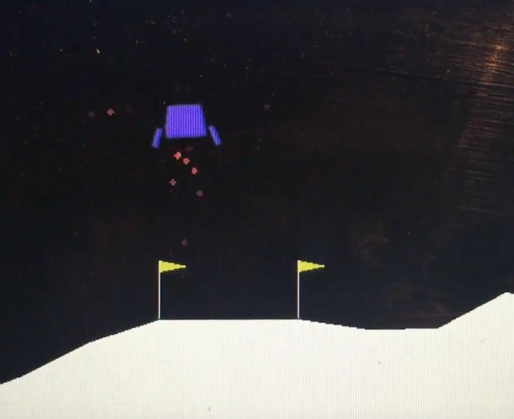 Reinforcement Learning Land in the moon!