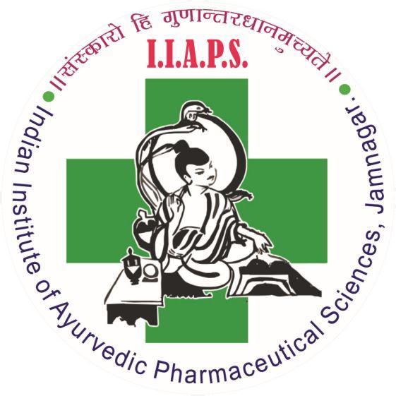 Indian Institute of Ayurvedic Pharmaceutical Sciences (An ISO 9001:2008 Certified College) Gujarat Ayurved University Accredited Grade A by NAAC (CGPA 3.28) A.K.