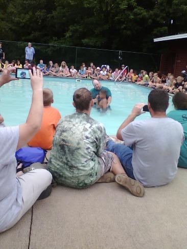 My favorite experience at camp was when I got baptized. Camp brings love, joy and faith. It also means helping people. It means a lot of things to me.