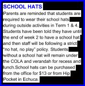 Should other items be ordered, they will be sent home for consumption after school. I thank you in advance for your assistance with this.