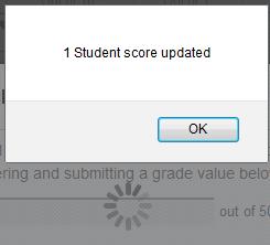c. Enter zero for the grade value. DO NOT check the box to overwrite grades. Click the Set Default Grade button.
