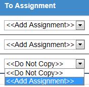 Confirm the Add Assignment message displays (if assignment name isn t already displayed.) H. Click the Copy Student Scores button to transfer grades. I. Wait while the transfer process runs.