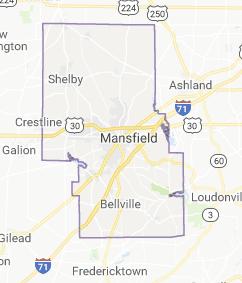 REGIONAL ANALYSIS 371 CLINE AVE., MANSFIELD, OH 44907 Mansfield is the county seat and largest city in the Mansfield Metropolitan Statistical Area (MSA).