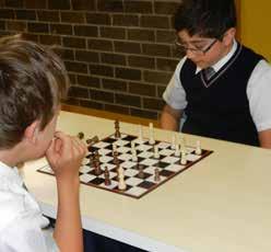 Chess Club St John s Junior School students have formed a Chess Club where some interesting and challenging games are played each Tuesday afternoon from 3.
