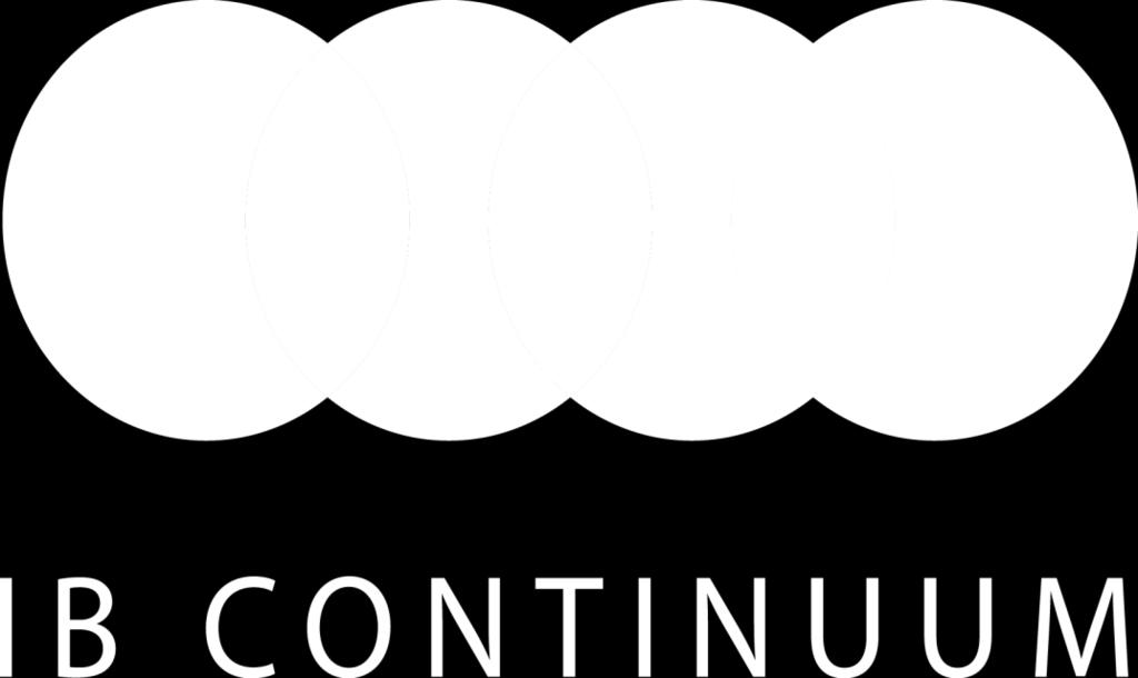 Continuum visual identity The recently developed IB continuum visual identity with overlapping