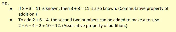 Standard: Understands and applies knowledge of the relationship between addition and subtraction Students will understand that number expressions, measures, and objects can be compared