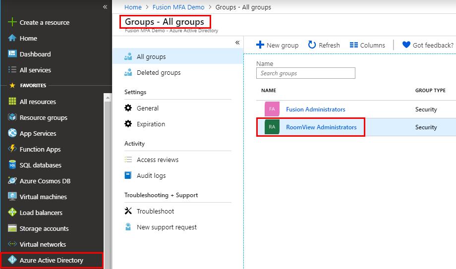5. Enter the administrator group name created in Azure Active Directory in the Administrator Group Name text field.