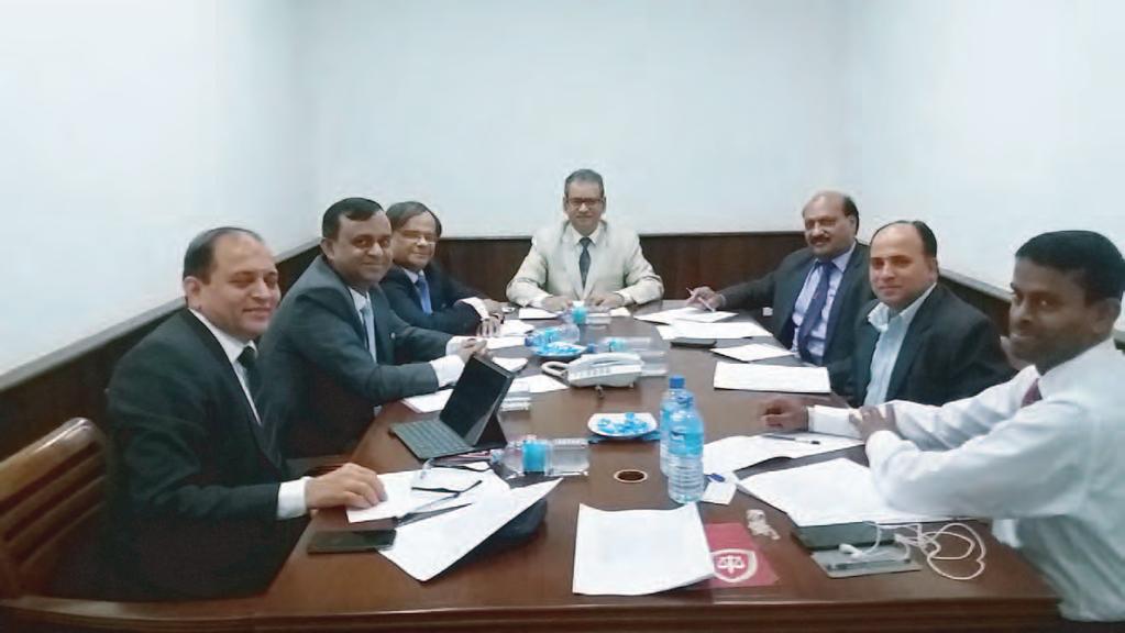 Meeting of SAFA Committee for Co-operative and NPO Sector ICMAB Treasurer Prof. Dr. Swapan Kumar Bala FCMA presided over the SAFA Committee for Co-operative and NPO Sector, where Mr. Md.