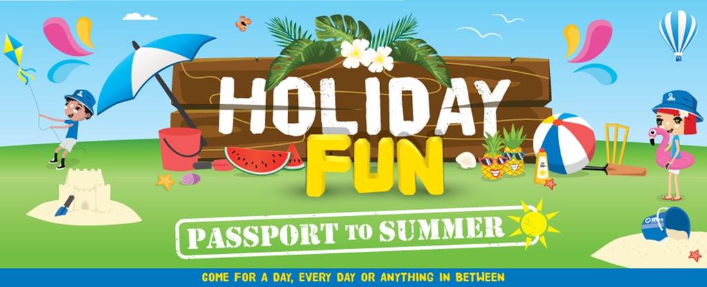 Full of awesome games, activities, and excursions, Holiday Club is your passport to a great Summer. Come Join Us!