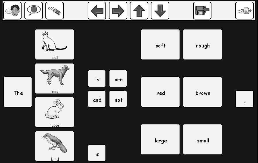 Writing Word by Word: Activities and Overlays Students who complete the Writing Word by Word activities create sentences from word banks.