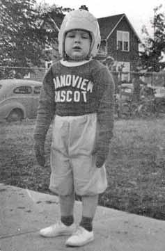 GRANDVIEW Bobcat Mascot Charles Chuck Thackara was football coach at Grandview before and after WW II (his coaching career interrupted by a U.S. Navy tour).