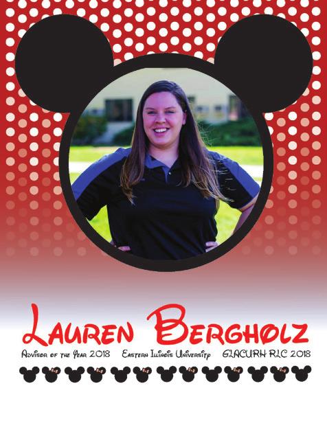 Campus) Advisor of the Year Lauren Bergholz, GLACURH RLC 2018