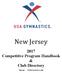New Jersey Competitive Program Handbook & Club Directory