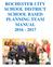 ROCHESTER CITY SCHOOL DISTRICT SCHOOL BASED PLANNING TEAM MANUAL