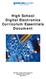 High School Digital Electronics Curriculum Essentials Document