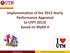Implementation of the 2013 Yearly Performance Appraisal (e-lppt 2013) based on MyRA II