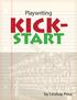 Playwriting KICK- START. Sample Pages. by Lindsay Price