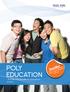 Inside! POLY. Enrichment programmes, A E M s, A p p l i e d S u b j e c t s. and more... EDUCATION. : A One-stop Guide for Educators : 3rd edition