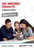 LEGO MINDSTORMS Education EV3 Coding Activities