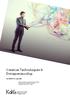 Creative Technologies & Entrepreneurship. academic guide