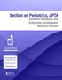 Section on Pediatrics, APTA