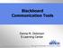 Blackboard Communication Tools