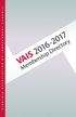 VAIS Membership Directory