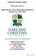 Oakland Christian School. High School Course Description Handbook School Year