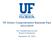 UF Online Comprehensive Business Plan For Consideration by the Board of Governors