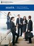 MMPA. Master of Management & Professional Accounting