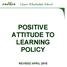 Upper Wharfedale School POSITIVE ATTITUDE TO LEARNING POLICY
