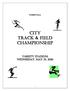 TCDSB/TCSAA CITY TRACK & FIELD CHAMPIONSHIP
