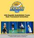2016 Republic Bank/KHSAA Tennis State Tournament Instructions