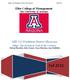 Eller College of Management The University of Arizona. MIS 111 Freshman Honors Showcase