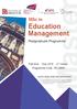 MSc in Education Management