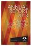 ANNUAL REPORT 2013 ACADEMIC DEVELOPMENT AND SUPPORT