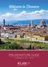 Welcome to Florence. Pre-departure guide