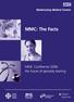 MMC: The Facts. MMC Conference 2006: the future of specialty training