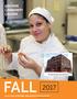 HCC MGM CULINARY ARTS INSTITUTE FALL 2017 CLASSES BEGIN IN SEPTEMBER. REGISTER NOW AT