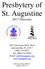 Presbytery of St. Augustine 2017 Directory