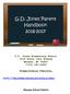 G.D. Jones Parent Handbook