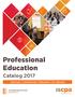 Professional Education. Catalog Seminars Conferences Webcasts On Demand
