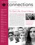connections A newsletter for parents published by Loyola Academy